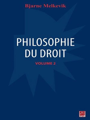 cover image of Philosophie du droit 02